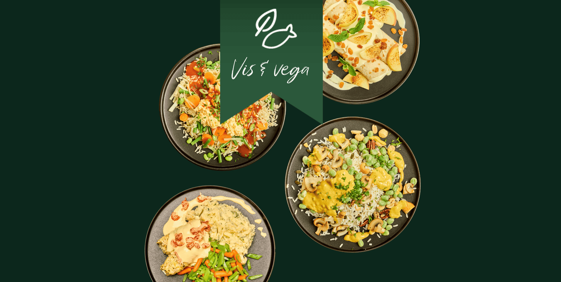 Maaltijdbox Vegetarisch & vis