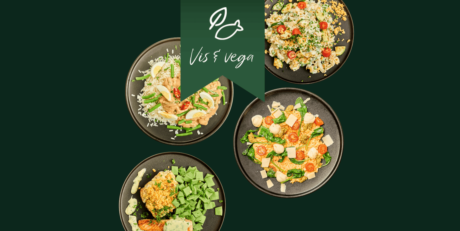 Maaltijdbox Vegetarisch & vis