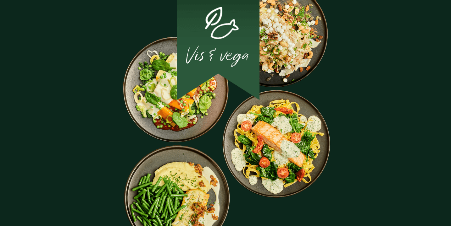 Maaltijdbox Vegetarisch & vis