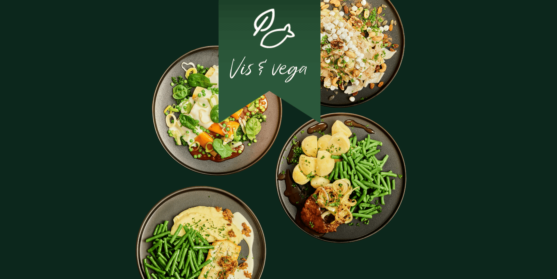 Maaltijdbox Vegetarisch & vis